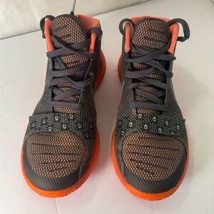 Nike KD Trey III GS Anthracite Total Orange SNEAKERS SIZE 6.5Y 768870-008 A4